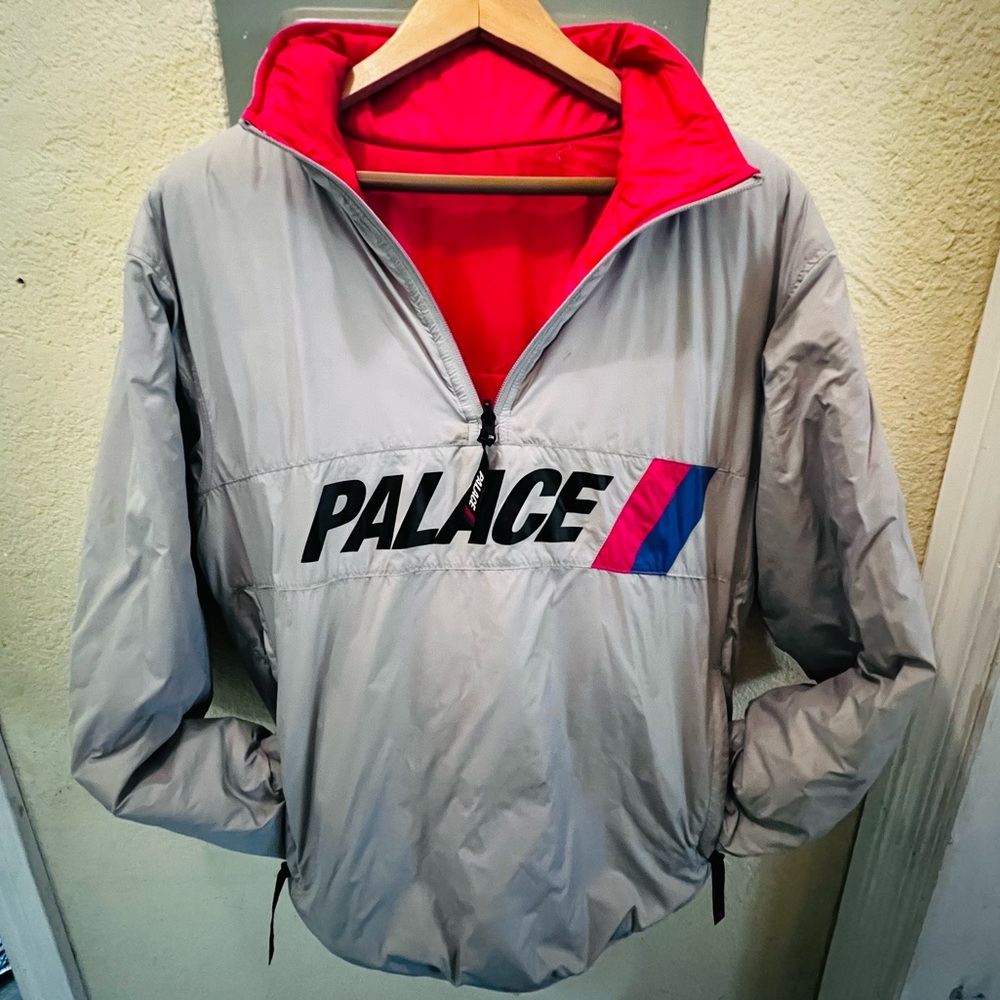 Reversible 3/4 zip Palace Goretex windbreaker pullover
